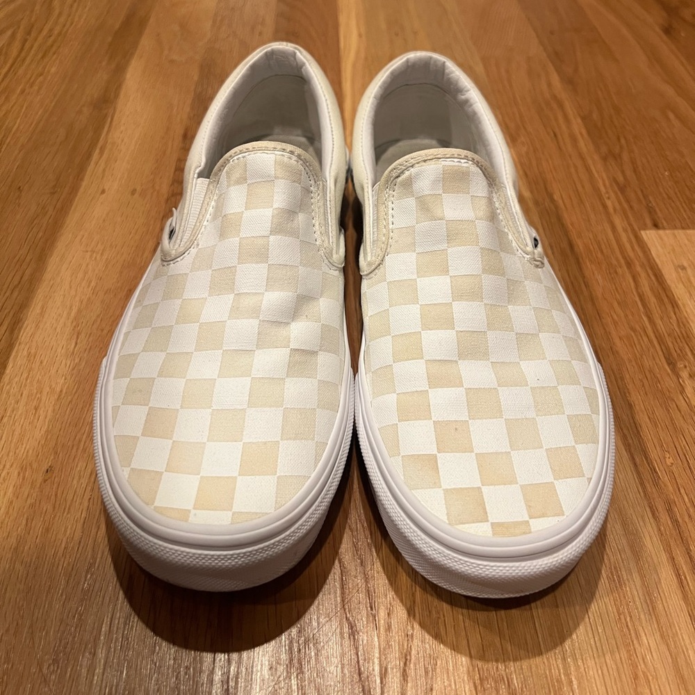 Vans Classic Slip-On Checkerboard Shoe